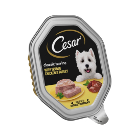 Cesar classic terrine chicken & turkey 150g