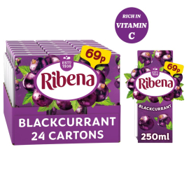 Ribena blackcurrant 250ml
