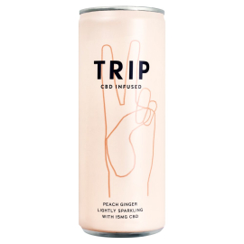 Trip CBD infused peach ginger 15mg CBD 250ml