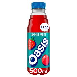 Oasis summer fruits 500ml
