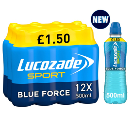 Lucozade sport blue force 500ml