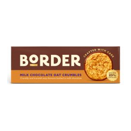 Border milk chocolate oat crumbles 150g