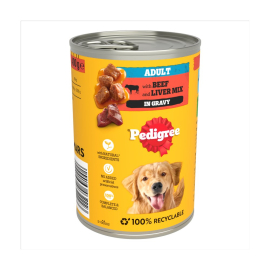 Pedigree dog food beef in gravy 400g